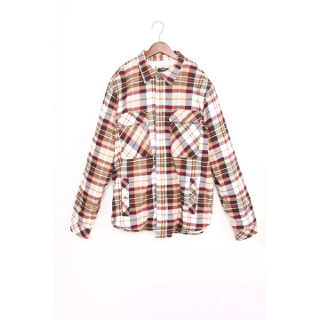 men's soft flannel cotton shirt jacket